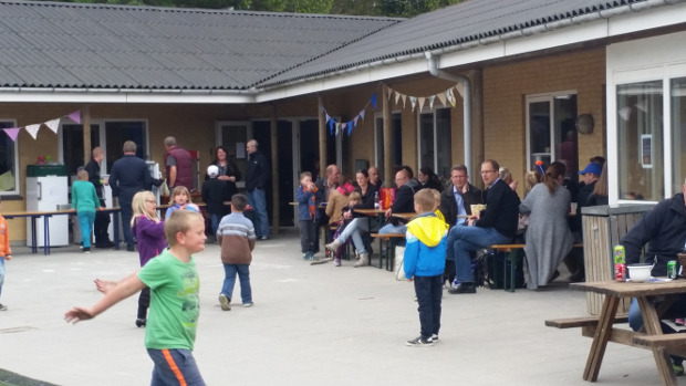 Der var stor opbakning til �rsfeten p� Borup Privatskole